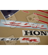 Honda CBR 600RR 2005 - RED/BLUE/SILVER VERSION DECALS