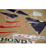 Honda CBR 600RR 2005 - RED/BLUE/SILVER VERSION DECALS