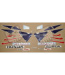 SUZUKI HAYABUSA 2008 - DARK BLUE VERSION DECALS