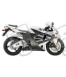 Honda CBR 600RR 2005 - SILVER VERSION DECALS