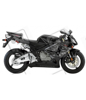 Adhesivo HONDA CBR 600RR AÑO 2005 TRIBAL NEGRO (Producto compatible)