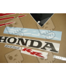 Honda CBR 600RR 2006 - BLACK/RED/SILVER VERSION DECALS