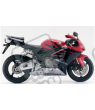 Honda CBR 600RR 2006 - BLACK/RED/SILVER VERSION DECALS