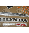 Honda CBR 600RR 2006 - ORANGE/BLACK VERSION DECALS