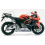 Adhesivo HONDA CBR 600RR AÑO 2006 NARANJA/NEGRO (Producto compatible)