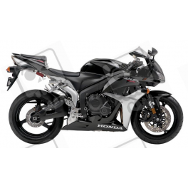 Honda CBR 600RR 2007 - BLACK/GREY VERSION DECALS