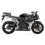 Adhesivo HONDA CBR 600RR AÑO 2007 NEGRO/PLATA (Producto compatible)