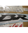 Honda CBR 600RR 2007 - BLUE/SILVER/BLACK VERSION DECALS