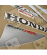 Honda CBR 600RR 2007 - WHITE/BLACK/SILVER VERSION DECALS
