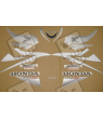 SUZUKI HAYABUSA 2008 - DARK BLUE VERSION DECALS