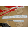 Honda CBR 600RR 2008 - RED VERSION DECALS
