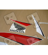 Honda CBR 600RR 2009 - BLACK/WHITE/RED VERSION DECALS