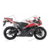 Honda CBR 600RR 2009 - BLACK/WHITE/RED VERSION DECALS