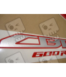 Honda CBR 600RR 2011 - BLACK/RED VERSION DECALS