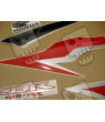 Honda CBR 600RR 2011 - BLACK/RED VERSION DECALS