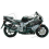 SUZUKI HAYABUSA 2008 - DARK BLUE VERSION DECALS (Kompatibles Produkt)