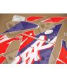 Honda CBR 900RR 1993 - WHITE/PURPLE/RED VERSION DECALS