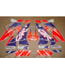 Honda CBR 900RR 1993 - WHITE/PURPLE/RED VERSION DECALS