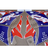 Honda CBR 900RR 1994 - WHITE/PURPLE/RED VERSION DECALS