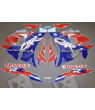 Honda CBR 900RR 1994 - WHITE/PURPLE/RED VERSION DECALS