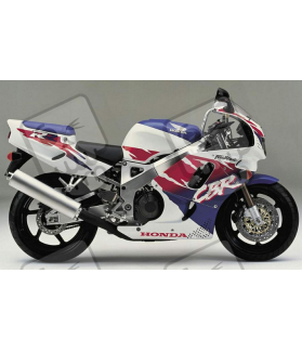 Honda CBR 900RR 1994 - WHITE/PURPLE/RED VERSION DECALS