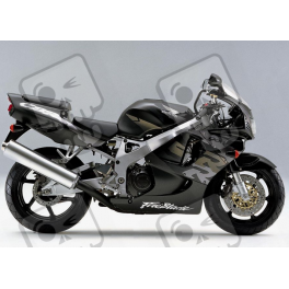 Honda CBR 919RR 1997 - BLACK VERSION DECALS