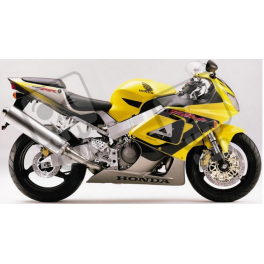 Honda CBR 929RR 2000 - YELLOW VERSION DECALS