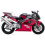 Honda CBR 954RR 2002 - BLACK/RED VERSION DECALS (Compatible Product)