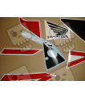 Honda CBR 954RR 2002 - RED VERSION DECALS