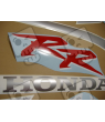 Honda CBR 954RR 2002 - SILVER VERSION DECALS