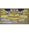 Honda CBR 954RR 2003 - YELLOW/DARK BLUE VERSION DECALS