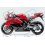 Honda CBR 1000RR 2004 - RED/BLACK VERSION DECALS (Compatible Product)