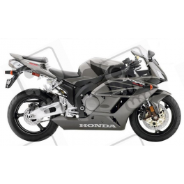 Honda CBR 1000RR 2004 - GREY VERSION DECALS