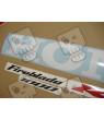Honda CBR 1000RR 2004 - WHITE/RED/BLUE VERSION DECALS