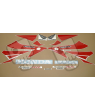 Honda CBR 1000RR 2004 - WHITE/RED/BLUE VERSION DECALS