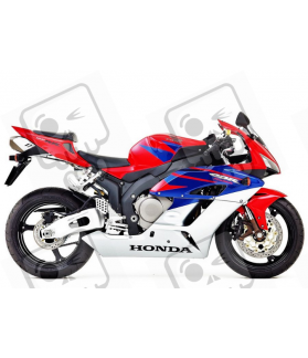 Honda CBR 1000RR 2005 - RED/BLUE/SILVER EU VERSION DECALS