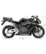 Honda CBR 1000RR 2006 - BLACK VERSION DECALS