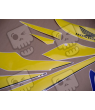 Honda CBR 1000RR 2006 - YELLOW/BLUE VERSION DECALS