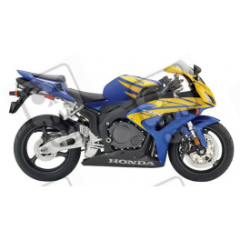 Honda CBR 1000RR 2006 - YELLOW/BLUE VERSION DECALS
