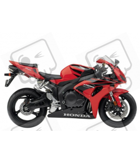 Honda CBR 1000RR 2007 - RED/BLACK US VERSION DECALS