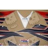 SUZUKI HAYABUSA 2008 - DARK BLUE VERSION DECALS
