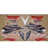 SUZUKI HAYABUSA 2008 - DARK BLUE VERSION DECALS
