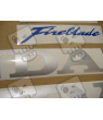 SUZUKI HAYABUSA 2008 - DARK BLUE VERSION DECALS