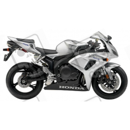Honda CBR 1000RR 2007 - SILVER VERSION DECALS