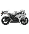 SUZUKI HAYABUSA 2008 - DARK BLUE VERSION DECALS