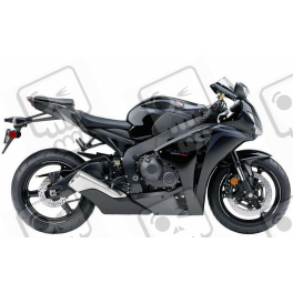 Honda CBR 1000RR 2008 - BLACK VERSION DECALS