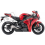 Honda CBR 1000RR 2008 - RED VERSION DECALS (Produit compatible)