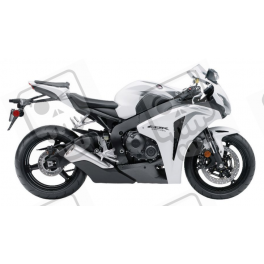 SUZUKI HAYABUSA 2008 - DARK BLUE VERSION DECALS