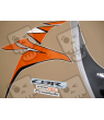 Honda CBR 1000RR 2010 - ORANGE/SILVER VERSION DECALS