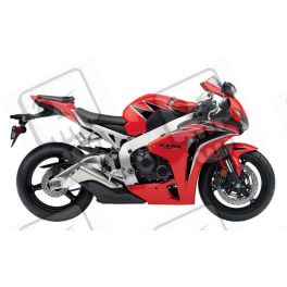 Honda CBR 1000RR 2011 - RED VERSION DECALS